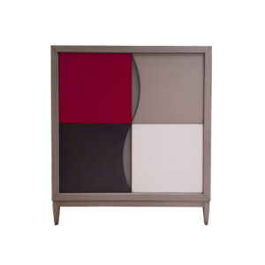 Armoire 2 portes couleur au choix - collection Ellipse - meuble de rangement