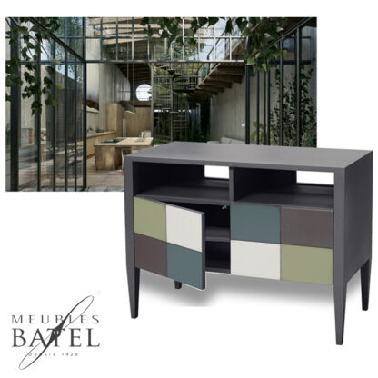 Meuble Tv haut avec couleurs au choix