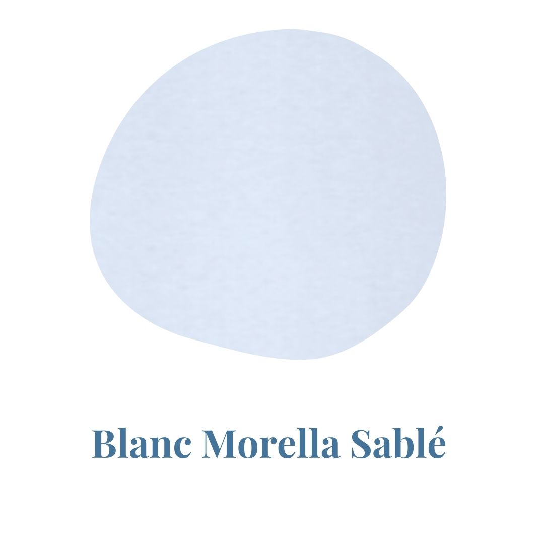Laque de couleur Blanc Morella Sablé en déco patine mat