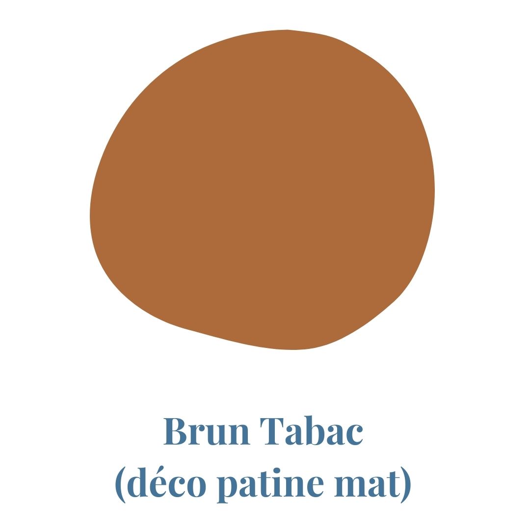 Finition de meuble en laque couleur Brun Tabac