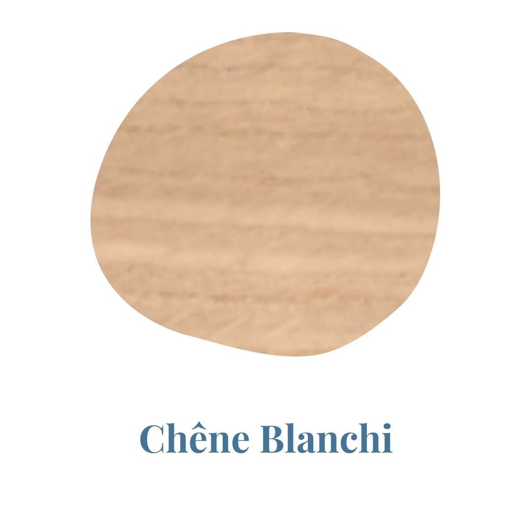 Finition en bois de Chêne Blanchi