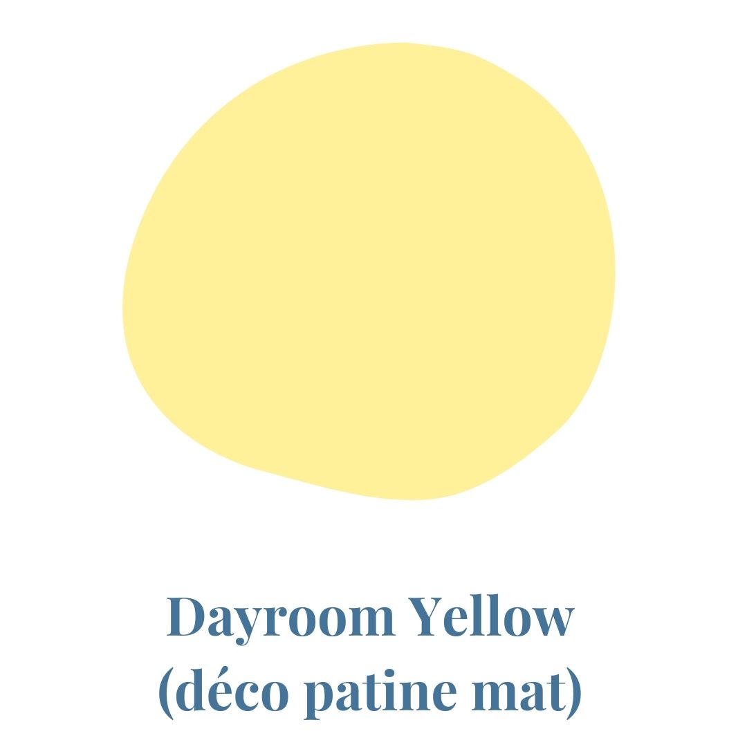 Finition de meuble en laque couleur Dayroom Yellow