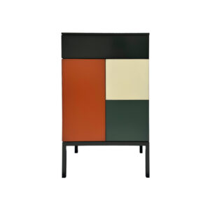 Anthracite - Gold tampico - Nougat - Vert Avio