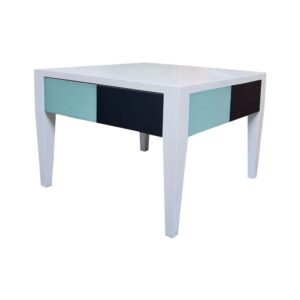 Blanc Morella Sablé - Ombre Turquoise - Bleu Nocturne Sablé