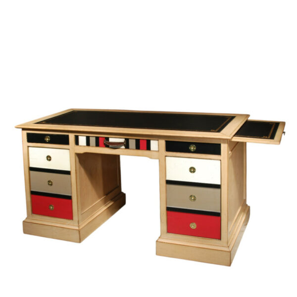 Dessus Cuir - Merisier Laiteux - Noir - Blanc - Coquelicot - Praline