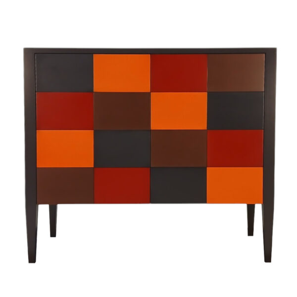 Chocolat - Mandarine - Rouge Écarlate - Rouille Corten Sablé