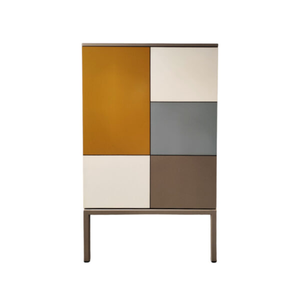 Champagne Sablé - Ocre - Blanc - Gris Bleuté
