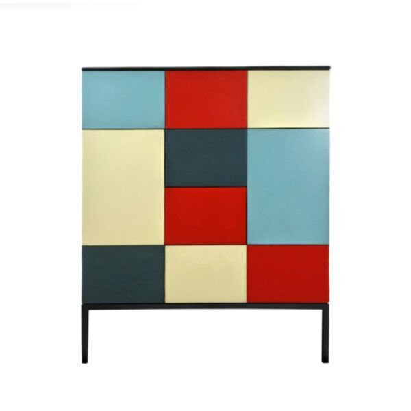 Noir Sablé - Turquoise Pastel - Coquelicot - Dayroom Yellow - Vert Avio