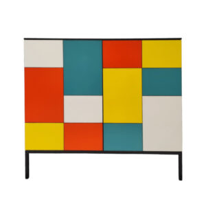 Noir Brossé - Blanc - Mandarine - Turquoise - Jaune