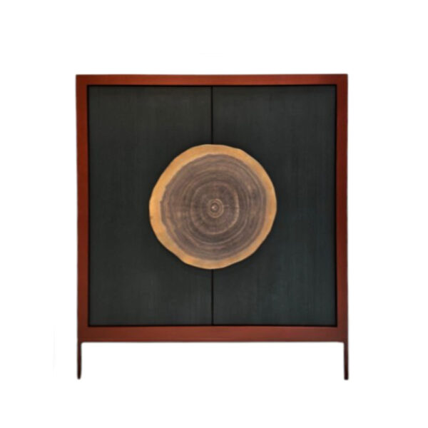 Rouille Corten Sablé - Noir Sablé - Rondin Noyer