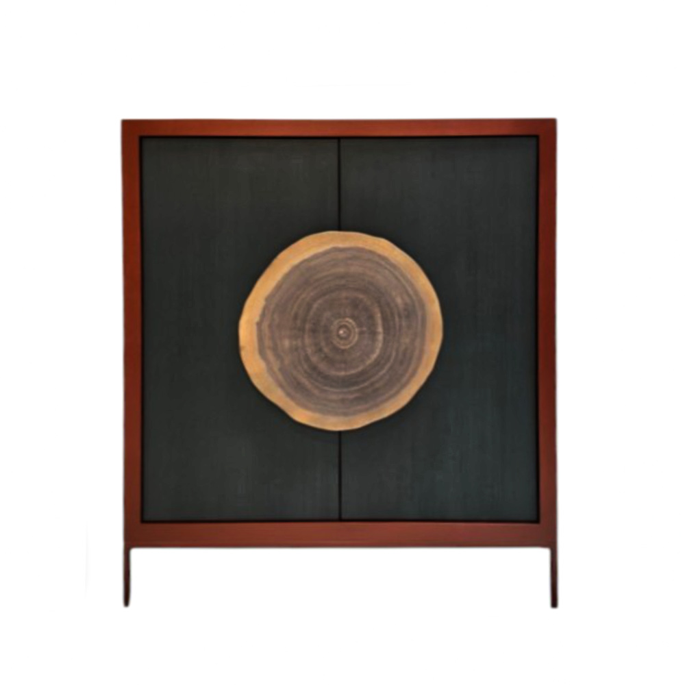 Rouille Corten Sablé - Noir Sablé - Rondin Noyer