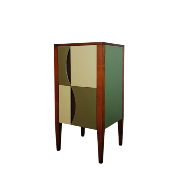 Merisier Bellandrine - Chocolat - Charmille - Vert Olive
