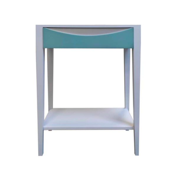 Blanc Morella Sablé - Ombre Turquoise