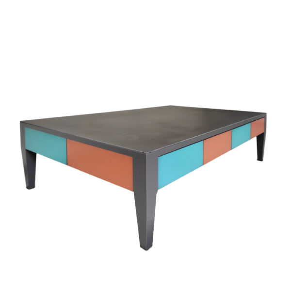 Gris Sablé - Turquoise - Gold Tampico