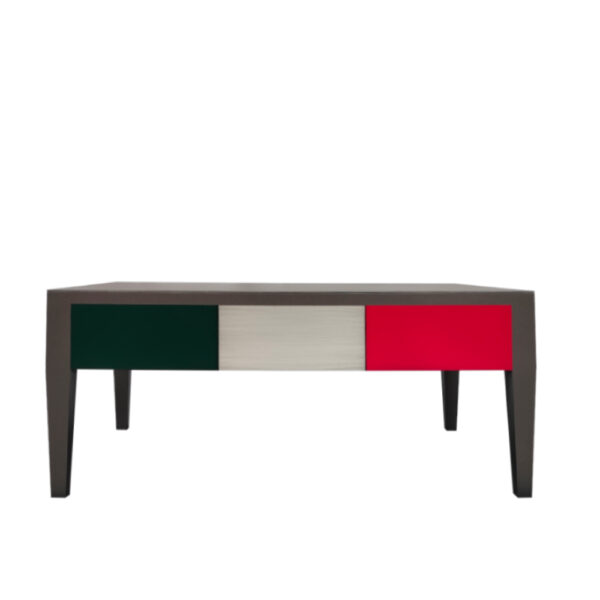 Gris Sablé - Vert Mousse - Métal Brossé - Fuschia