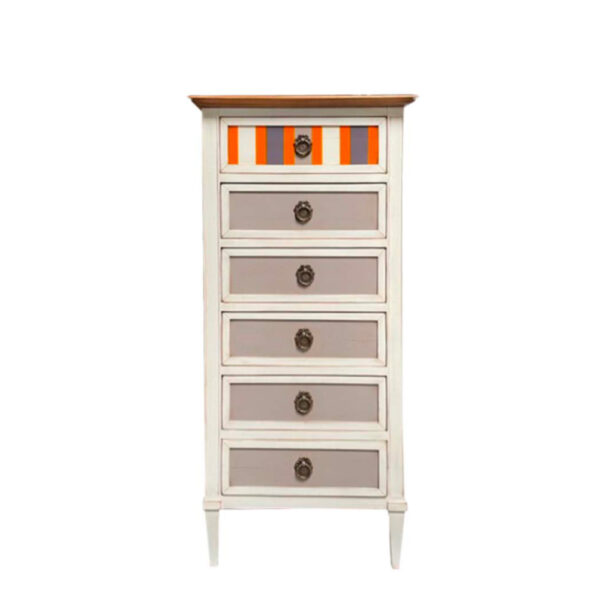 Merisier Laiteux - Orange - Nougat - Gris Condor - Lin