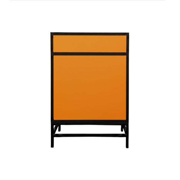 Noir Sablé - Orange