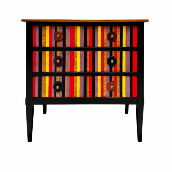 Chêne Doré - Noir - Coquelicot - Lilas - Jaune